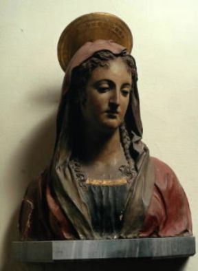 Giovanni Bandini. Busto di terracotta di Maria Maddalena (Firenze, Museo dell'Opera del Duomo).De Agostini Picture Library / G. Nimatallah
