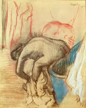 Hilaire-Germain-Edgar Degas . Dopo il bagno (pastello; 1903; San Paolo, Museu de Arte).De Agostini Picture Library/G. Dagli Orti