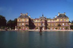 Salomon de Brosse. La facciata del palazzo del Lussemburgo a Parigi.De Agostini Picture Library