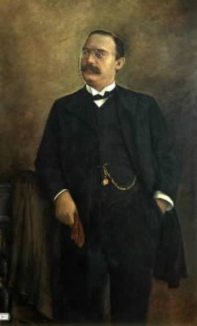 Camillo Finocchiaro Aprile in un dipinto conservato nel Museo del Risorgimento di Palermo.De Agostini Picture Library/A. Dagli Orti