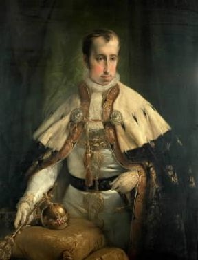 Ferdinando I in un dipinto di F. Hayez (Milano, Museo del Risorgimento).De Agostini Picture Library/G. Cigolini