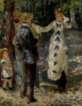 Impressionismo . L'altalena di P.-A. Renoir (Parigi, MusÃ©e d'Orsay).De Agostini Picture Library/G. Dagli Orti