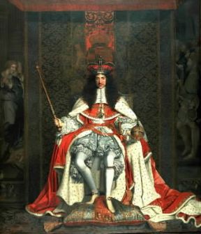 Giarrettiera indossata da Carlo II d'Inghilterra (Londra, Royal Collection).Londra, Royal Collection
