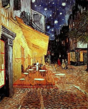 Vincent Van Gogh. CaffÃ¨ di notte (New Haven, Yale University Art Gallery).New Haven, Yale University Art Gallery