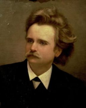 Edvard Hagerup Grieg in un ritratto del sec. XIX.Bridgeman Art Library