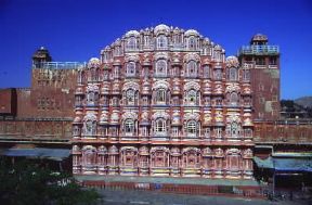 Jaipur . Il Palazzo dei Venti (sec. XVIII).De Agostini Picture Library/M. Bertinetti