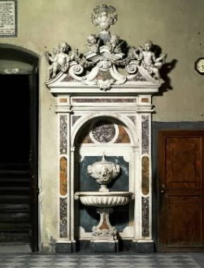 Gioacchino Fortini. Lavabo della sacrestia di S. Maria Novella a Firenze.De Agostini Picture Library/G. Nimatallah