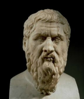 Platone. Busto ritratto del filosofo greco (Roma, Musei Capitolini).De Agostini Picture Library/G. Dagli Orti