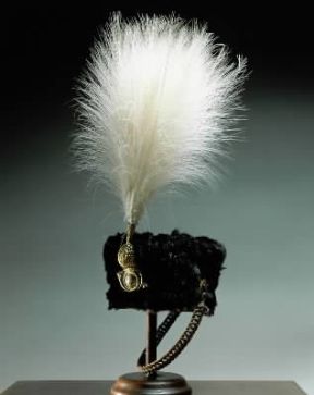 Colbacco del colonnello del Reggimento Cavalleggeri di Alessandria (1934).De Agostini Picture Library / A. Dagli Orti