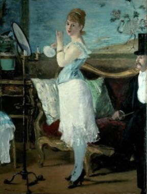 Edouard Manet. Nana (Amburgo, Kunsthalle).Amburgo, Kunsthalle