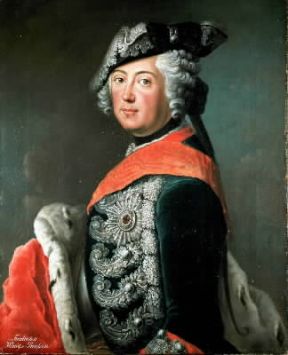 Federico II in un ritratto censervato nel Castello di Charlottenburg di Berlino.De Agostini Picture Library