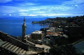 Gaeta. Veduta della cittadina laziale.De Agostini Picture Library/A. De Gregorio