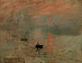 Impressionismo . Impression, soleil levant di C. Monet (1872; Parigi, MusÃ©e Marmottan). Parigi, MusÃ©e Marmottan