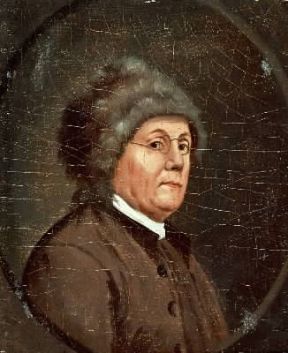 Benjamin Franklin in un ritratto di J. Trumbull (Yale University Art Gallery).Yale University Art Gallery