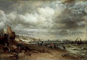 John Constable. Il Chain Pier di Brighton (Londra, Tate Gallery).Londra, Tate Gallery