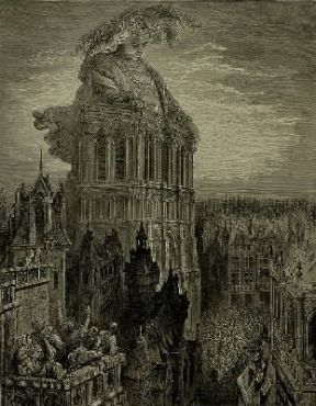 FranÃ§ois Rabelais. Una illustrazione di G. DorÃ© per Gargantua (Parigi, MusÃ©e Carnavalet).De Agostini Picture Library:M. Seemuller