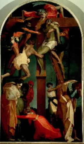 Giovanni Battista di Jacopo detto il Rosso Fiorentino. Deposizione (1521;Volterra, Pinacoteca comunale).De Agostini Picture Library