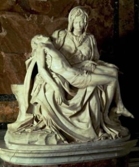 Michelangelo Buonarroti. La PietÃ  (Roma, S. Pietro).De Agostini Picture Library