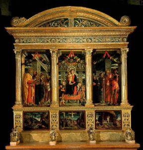 Andrea Mantegna. Pala di S. Zeno (Verona, Chiesa di S. Zeno).De Agostini Picture Library/G. Dagli Orti