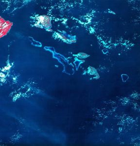 Asia. L'arcipelago indonesiano ripreso dal satellite.Nasa