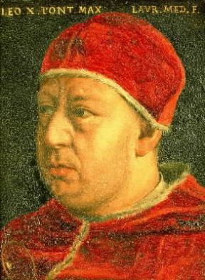 Leone X in un ritratto di A. Bronzino (Firenze, Uffizi).De Agostini Picture Library/G. Nimatallah