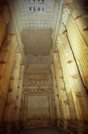 Palmira . Interno di una tomba.De Agostini Picture Library/C. Sappa