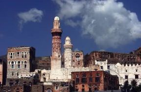 Yemen. Veduta della moschea di Arwa bint Ahmad a Jiblah.De Agostini Picture Library/L. Romano