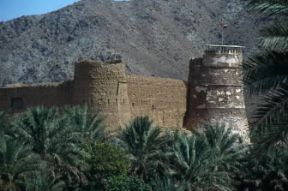 Emirati Arabi Uniti. Il Forte di Bithnah nei dintorni di Fujayrah.De Agostini Picture Library/C. Sappa