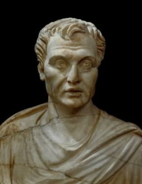 Menandro. Busto in marmo del commediografo greco.De Agostini Picture Library/G. Dagli Orti
