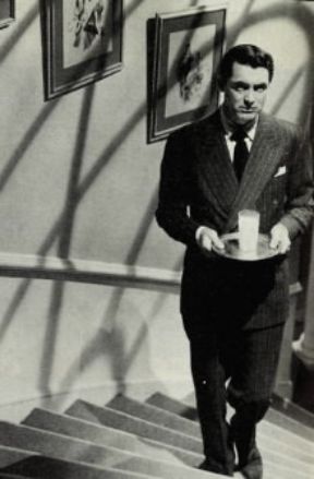 Alfred Hitchcock. Cary Grant in Il sospetto (1942).De Agostini Picture Library