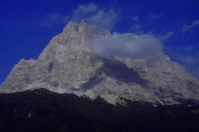 Dolomiti . Gruppo del Pelmo (3168 m).De Agostini Picture Library/N. Cirani
