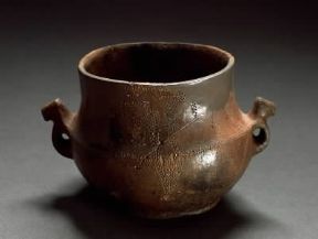 Eneolitico. Vaso biansato appartenente alla cultura Bonu Ighinu (Nuoro, Museo Civico).De Agostini Picture Library/A. De Gregorio