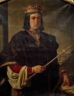 Ferdinando II in un dipinto di anonimo (Siviglia, Archivio delle Indie).De Agostini Picture Library/M. Seemuller