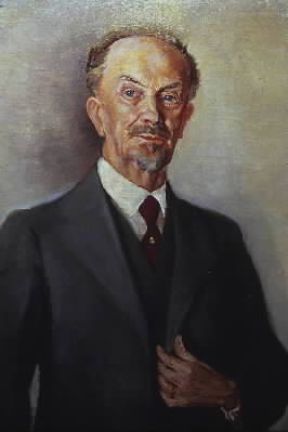 Otto Manninen in un ritratto di E. Snellman.De Agostini Picture Library