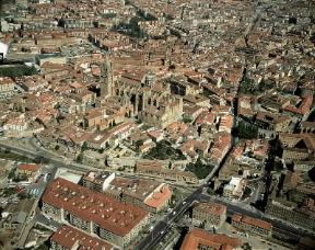Salamanca. Veduta della cittÃ .De Agostini Picture Library / Pubbliaerfoto