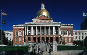 Boston. La casa del governo dello stato.De Agostini Picture Library/M. Borchi