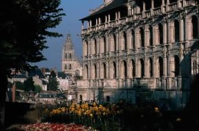 Blois. Veduta del castello di Blois.De Agostini Picture Library/G. SioÃ«n