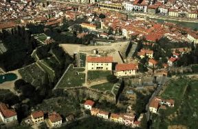 Firenze. La Fortezza del Belvedere con i bastioni stellari.De Agostini Picture Library/Pubbliaerfoto