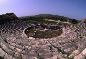 Turchia. Il teatro greco di Mileto.De Agostini Picture Library/G. SioÃ«n