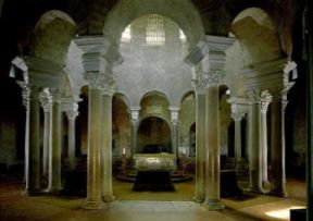 Arte paleocristiana . Interno del mausoleo di S. Costanza a Roma.De Agostini Picture Library/G. Nimatallah