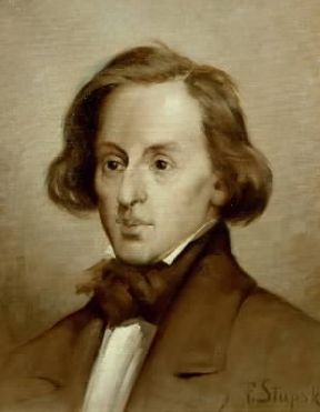 Fryderyk Franciszek Chopin in un ritratto di F. Slupski (Varsavia, Fondazione Fryderyk Chopin).De Agostini Picture Library/A. Dagli Orti
