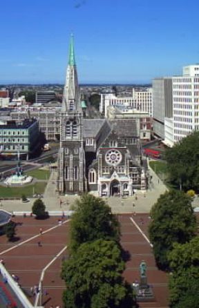 Christchurch. La cattedrale.De Agostini Picture Library/N. Cirani