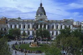 La Paz. Il palazzo del governo.De Agostini Picture Library/M. Bertinetti