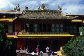 Tibet. La residenza del 14Â° Dalai-Lama a Lhasa.De Agostini Picture Library/G.SioÃ«n
