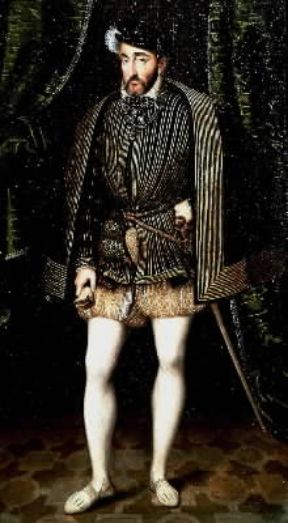 Enrico II in un ritratto di F. Clouet (Parigi, Louvre).RÃ©union des MusÃ©es Nationaux