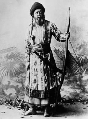 Il principe Igor. Il personaggio di khan Koncan interpretato da M. Korjakin in una rappresentazione del 1890.De Agostini Picture Library/Ass. Italia-URSS