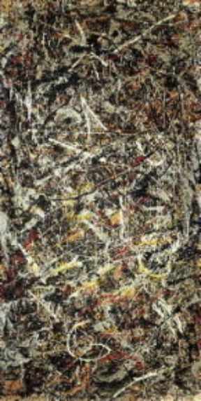 Arte informale . Alchimia, '47 di J. Pollock (Venezia, Collezione Peggy Guggenheim).De Agostini Picture Library/S. Sutto