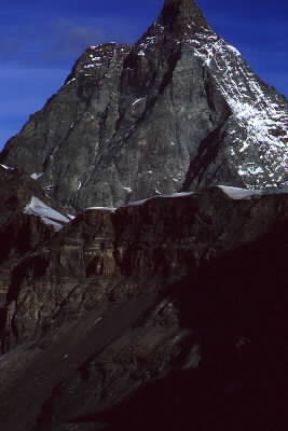 Cervino. Veduta del versante svizzero della vetta.De Agostini Picture Library/S. Vannini