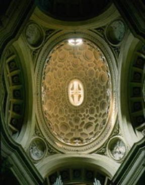 Francesco Borromini. Interno della cupola di S. Ivo alla Sapienza a Roma.De Agostini Picture Library/A. De Gregorio
