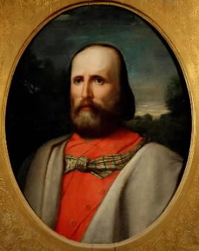 Giuseppe Garibaldi in un ritratto dell'epoca (Torino, Museo del Risorgimento).De Agostini Picture Library/G. Dagli Orti